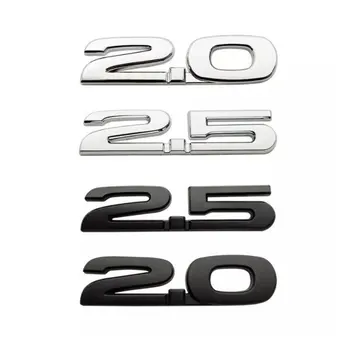 2.0 2.5 skaitmeniniai automobilio lipdukai Mazda uodegos galinės bagažinės modifikavimo priedai poslinkio numeris kėbulo šoniniai dekoratyviniai lipdukai
