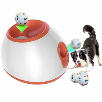 Šunų kamuoliukų mėtytojas Interaktyvus šuniuko augintinio paėmimo žaislinis naminis kamuolys Kambarinė mėtymo mašina šunims